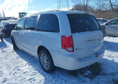 2014 Dodge Grand Caravan Sxt из США, поврежденный, VIN 2C4RDGCG3ER423441
